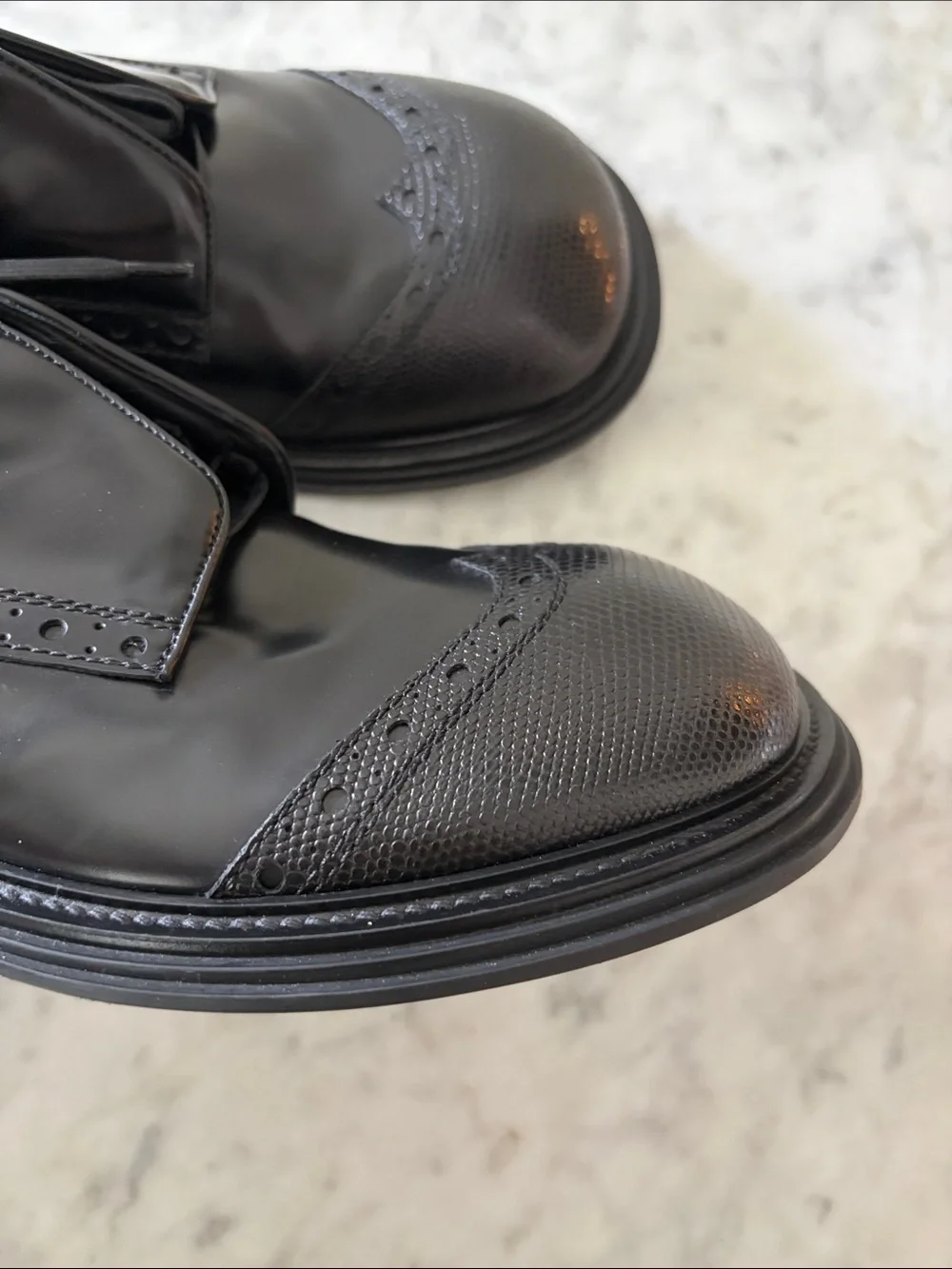 Ferragamo Men’s Festo Wingtip Oxford